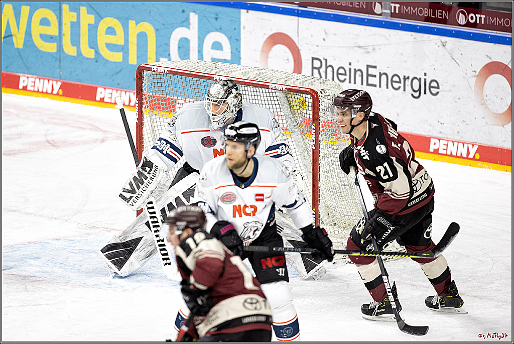 PENNY DEL;  Koelner Haie - Nuernberger Ice Tigers; Koeln, 25.03.2021